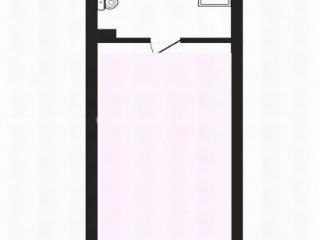 Студия, 15.8 м², 1/2 этаж