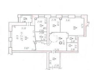 6-комн. квартира, 261.2 м², 7/9 этаж