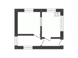 1-этажный дом, 30 м², 13.3 соток