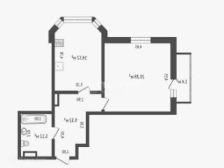 1-комн. квартира, 44 м², 4/10 этаж