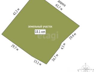 3-этажный дом, 222.4 м², 18.05 соток