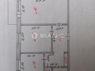 2-комн. квартира, 50.3 м², 4/5 этаж