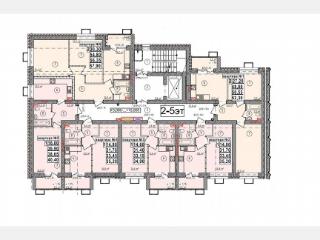 1-комн. квартира, 33.5 м², 4/5 этаж