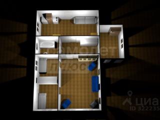 1-этажный дом, 55.3 м², 8 соток