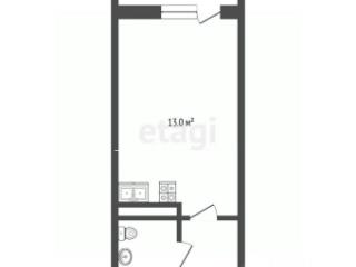 Студия, 29.4 м², 18/18 этаж