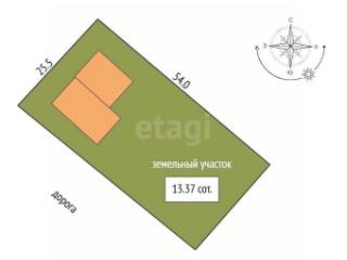 2-этажный дом, 240 м², 13.37 соток