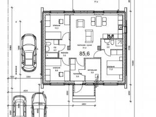  дом, 88.9 м², 6 соток