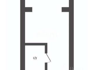 Студия, 16 м², 2/3 этаж