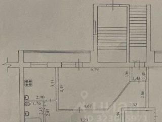 1-комн. квартира, 60.4 м², 1/4 этаж