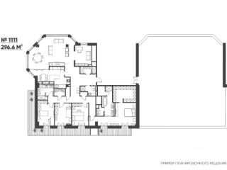 5-комн. квартира, 290.1 м², 11/11 этаж