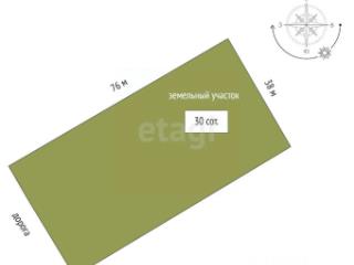 1-этажный дом, 45.8 м², 30 соток