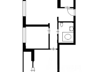 2-комн. квартира, 44 м², 5/5 этаж