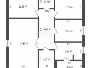 1-этажный дом, 94.5 м², 12.3 соток