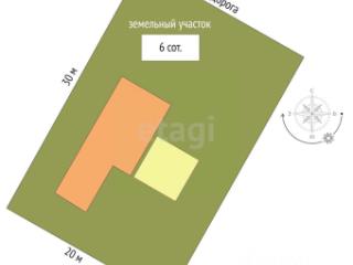 2-этажный дом, 98.6 м², 6 соток