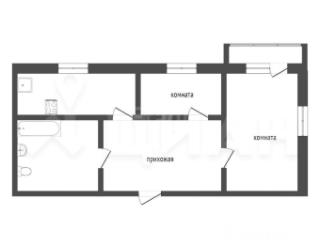 2-комн. квартира, 42.2 м², 3/5 этаж