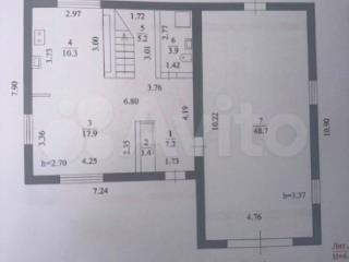 2-этажный коттедж, 198.5 м², 10 соток