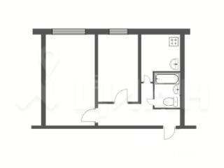 2-комн. квартира, 44 м², 5/5 этаж