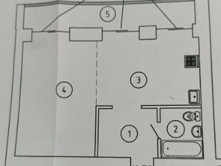 Студия, 44 м², 10/10 этаж