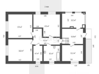 3-этажный дом, 323.7 м², 12 соток