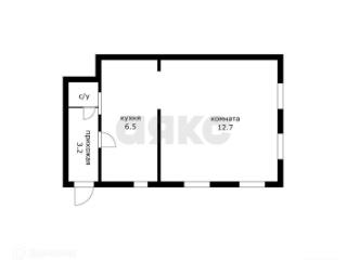 Студия, 23 м², 1/1 этаж