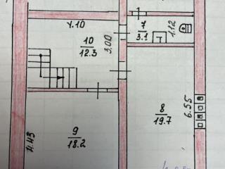 3-комн. квартира, 110 м², 1/2 этаж