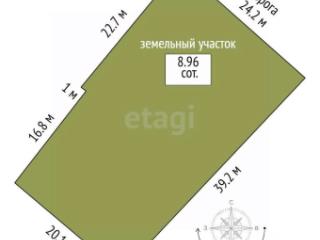 2-этажный дом, 52.5 м², 10 соток