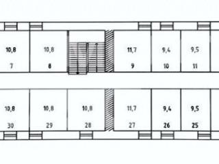 Студия, 7.8 м², 4/4 этаж