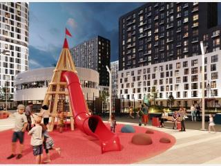 Студия, 25.6 м², 13/16 этаж