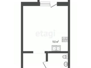 Студия, 28.7 м², 7/19 этаж