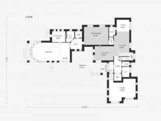 2-этажный коттедж, 500 м², 30 соток