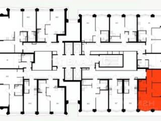 2-комн. квартира, 49.1 м², 21/31 этаж