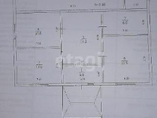 1-этажный дом, 100 м², 14 соток
