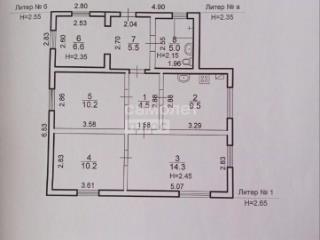1-этажный дом, 73.2 м², 8 соток