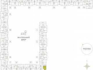 1-комн. квартира, 52.2 м², 7/9 этаж