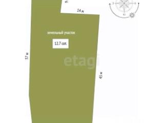 1-этажный дом, 33 м², 12.7 соток