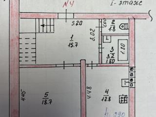 3-комн. квартира, 110 м², 1/2 этаж