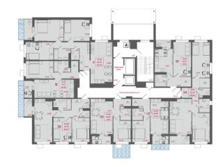 1-комн. квартира, 39.13 м², 8/17 этаж