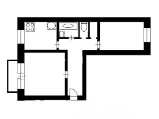 2-комн. квартира, 56 м², 2/5 этаж