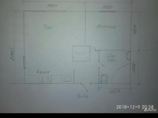 1-этажный дом, 40.3 м², 5 соток