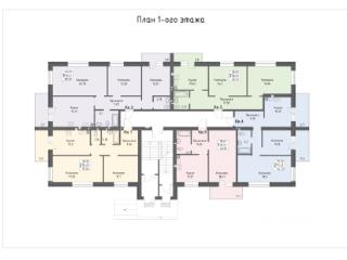 1-комн. квартира, 38.8 м², 1/4 этаж