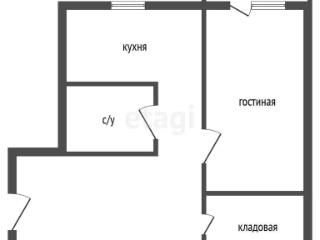 1-комн. квартира, 28.9 м², 5/5 этаж