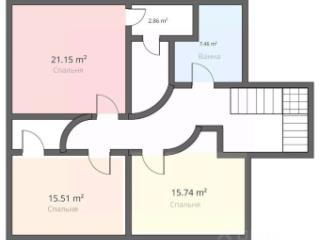 2-этажный дом, 258 м², 20 соток