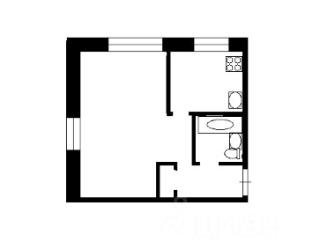1-комн. квартира, 32 м², 3/5 этаж