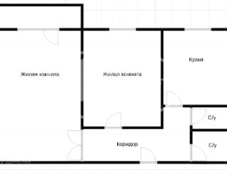 2-комн. квартира, 54 м², 4/5 этаж