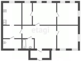 1-этажный дом, 90 м², 6 соток