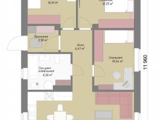  дом, 80 м², 5 соток