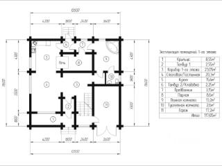 2-этажный дом, 222 м², 6 соток