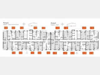 3-комн. квартира, 82.6 м², 17/24 этаж