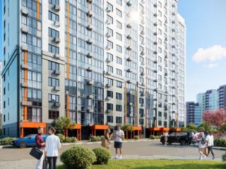 1-комн. квартира, 45.4 м², 2/17 этаж