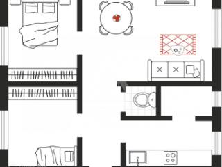 3-комн. квартира, 60.5 м², 3/4 этаж